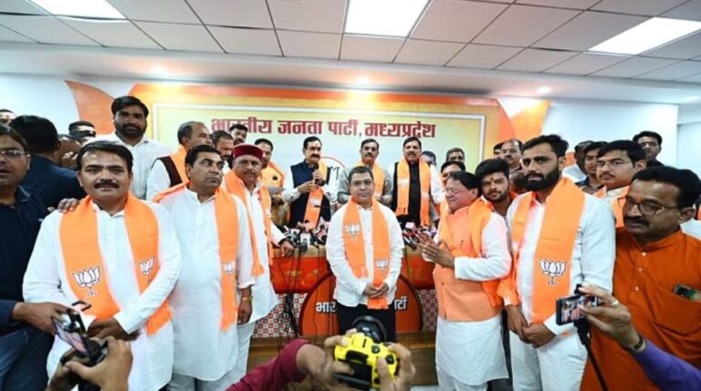 65 leaders of Madhya Pradesh Congress joined BJP today