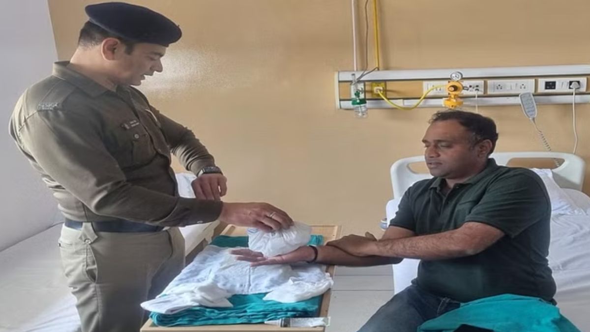 SSP injured when tear gas gun shell burst in barrel during demo in Uttarakhand