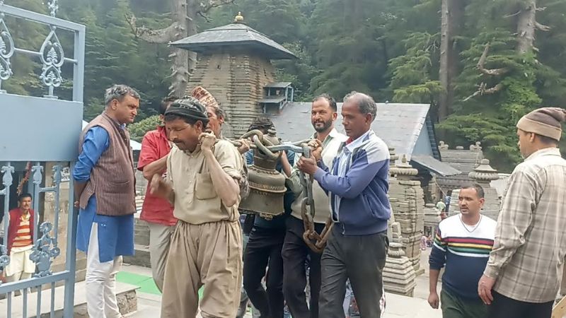 The bell offered by Golu Devta in Jageshwar Dham has now been shifted to the museum