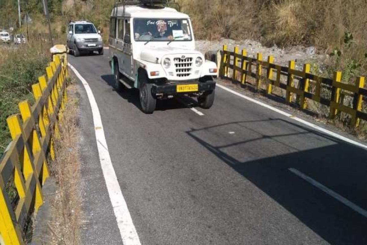 Repair work will be done on Almora Bhawali Highway from tonight
