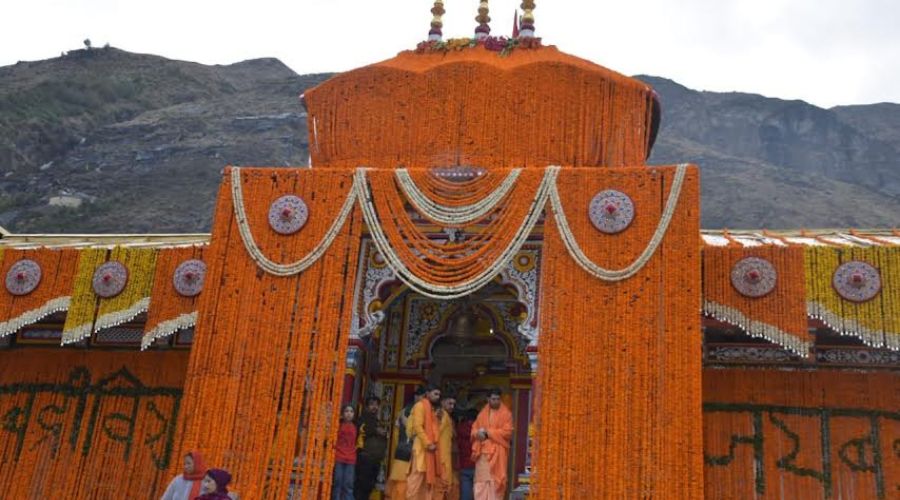 The doors of Badrinath Dham have opened today