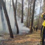 Forest fire is continuously getting out of control in Almora