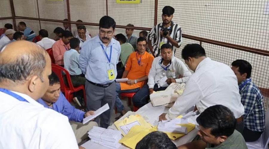 Counting of votes for assembly by-election continues in Uttarakhand