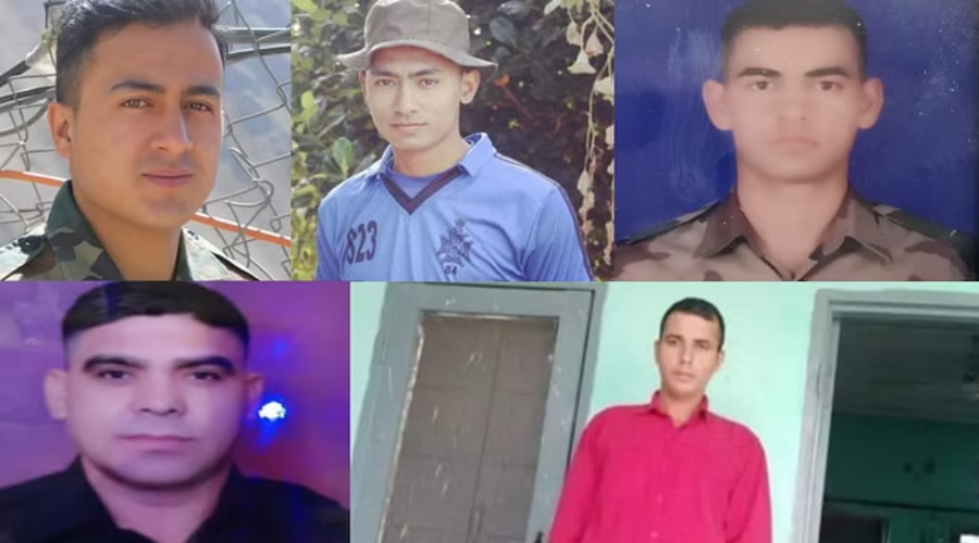 Five soldiers from Uttarakhand have been martyred in the terrorist attack in Jammu and Kashmir