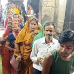 Crowd of devotees is gathering for worship in Jageshwar Dham