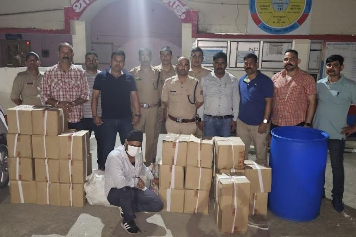 Fake liquor factory in Uttarakhand