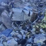 The helicopter being lifted by MI-17 fell into the river in Kedarnath