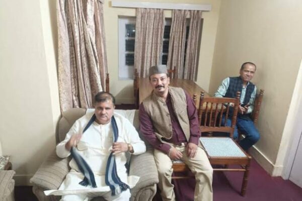 BJP State President Mahendra Bhatt in Almora