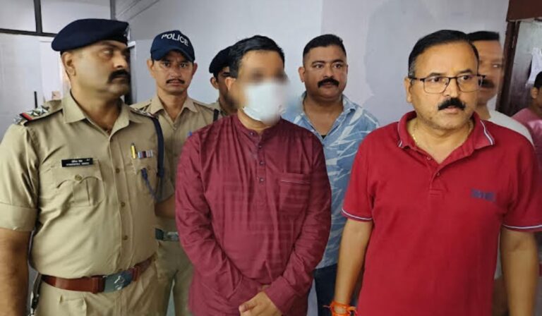 Rape accused BJP leader Mukesh Bora has been arrested by the police
