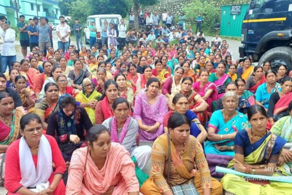 There is anger against two BJP leaders in the rape case