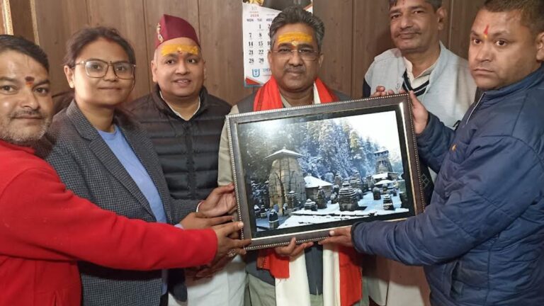 BJP National General Secretary Sunil Bansal reached Jageshwar Dham