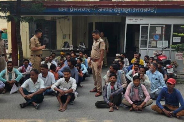 In Dehradun, police have arrested 75 suspects on the basis of suspicion