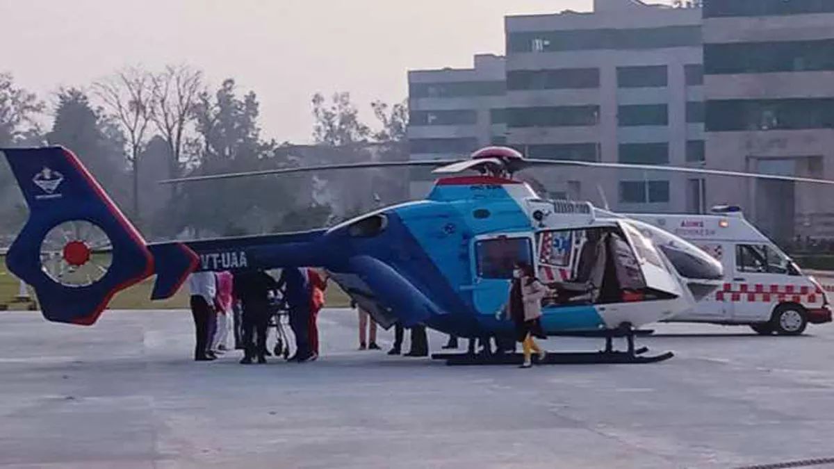 Heli ambulance service will start to take dead bodies home from hospitals