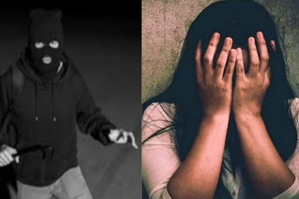 Masked criminal raped a girl