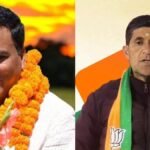 BJP candidate is leading on Almora Municipal Corporation seat