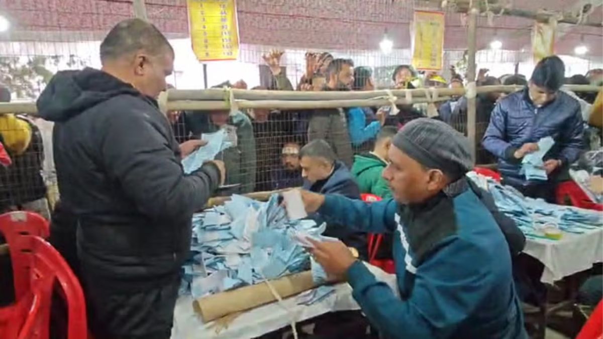 Counting of votes is going on for municipal elections in Uttarakhand