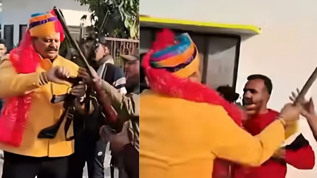 Kunwar Pranav Champion attacked the office of MLA Umesh Kumar