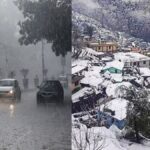 There is forecast of rain and snowfall from January 5 to 7