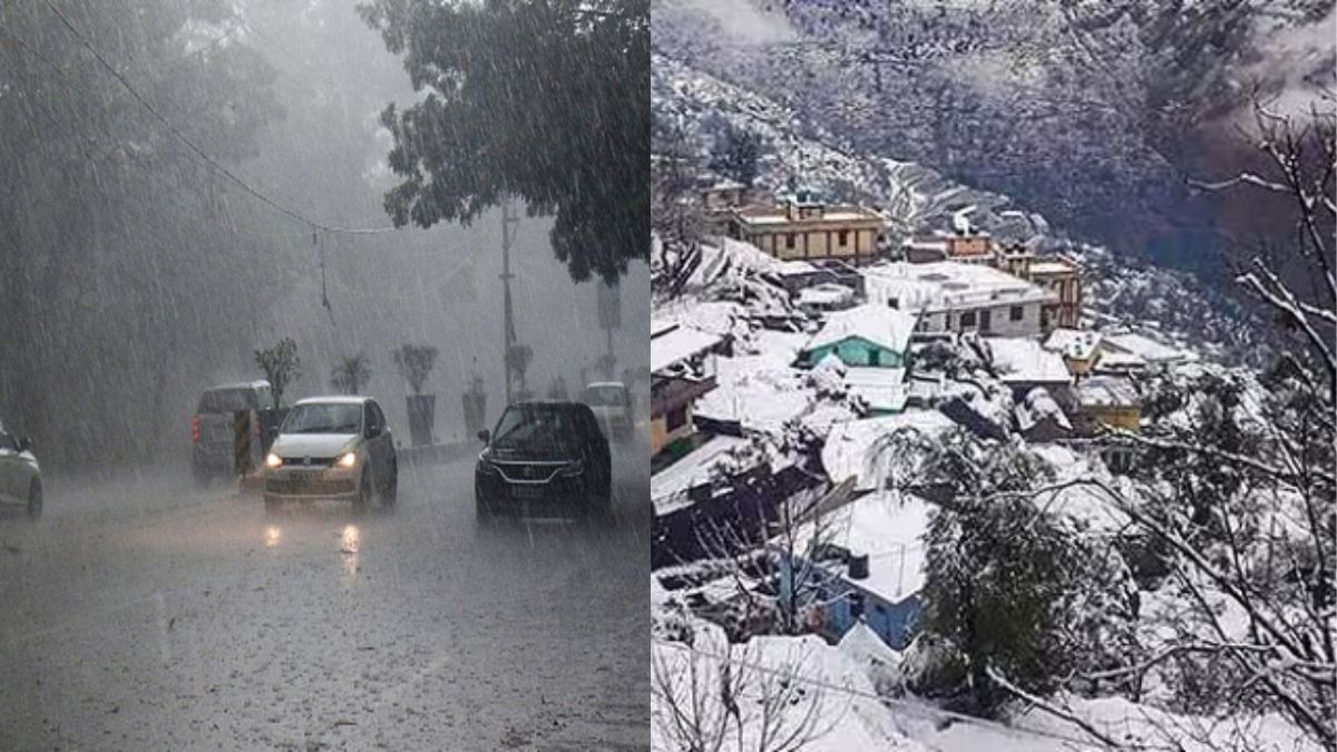 There is forecast of rain and snowfall from January 5 to 7