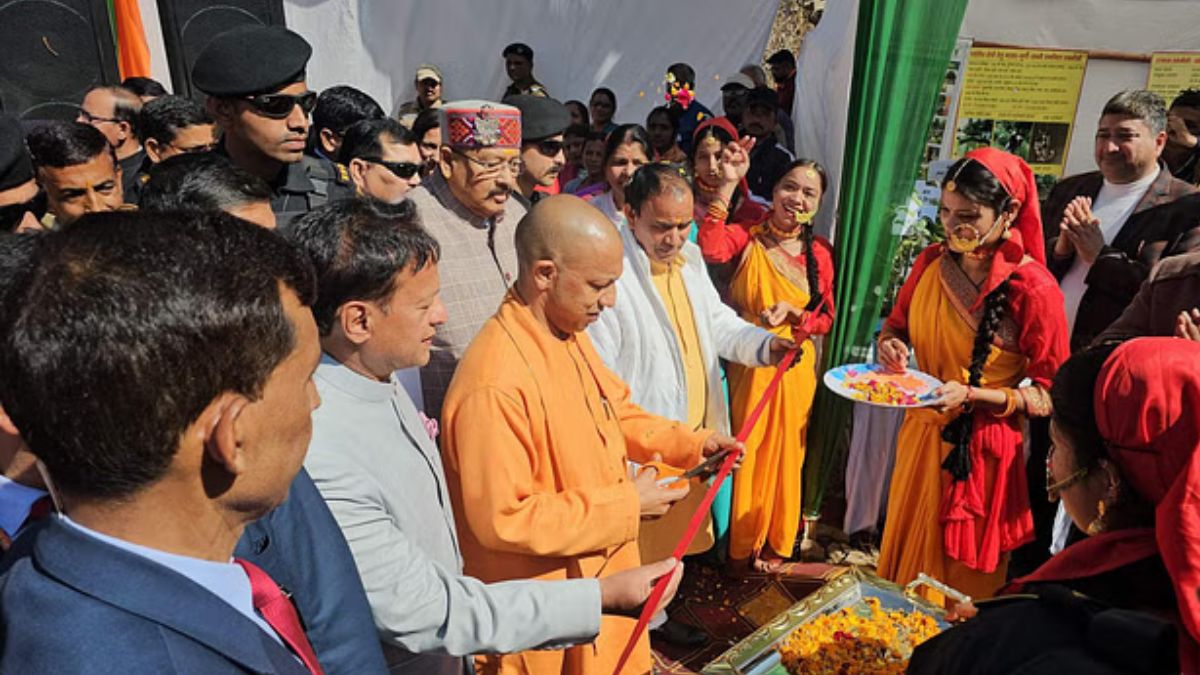 CM Yogi Adityanath has reached Uttarakhand