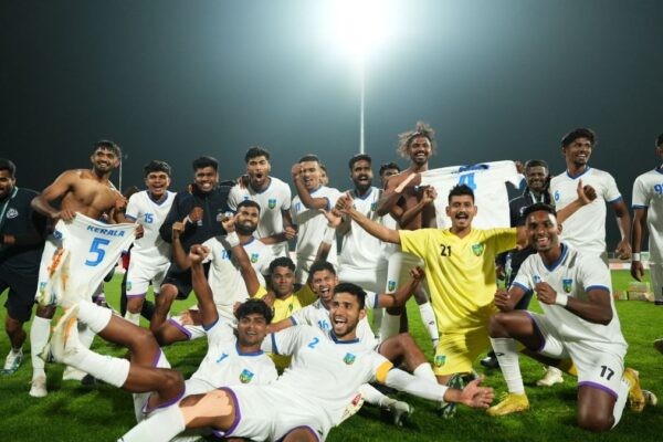 Kerala won gold medal by defeating Uttarakhand in the football final of National Games