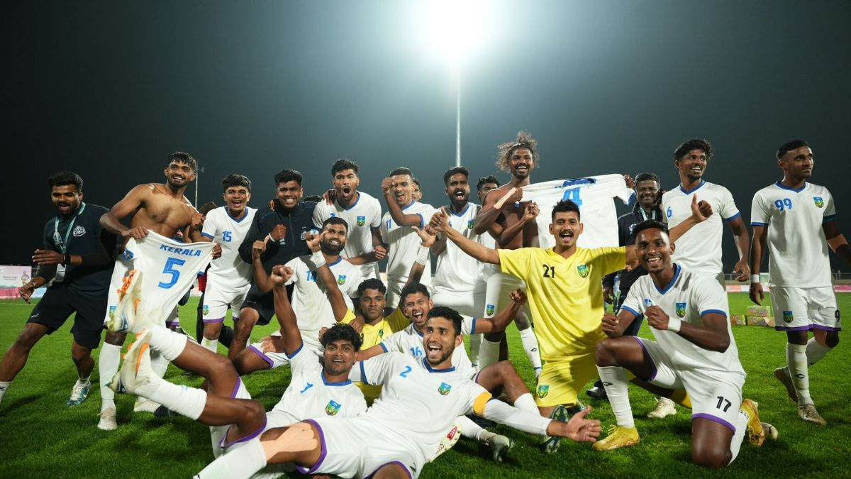 Kerala won gold medal by defeating Uttarakhand in the football final of National Games