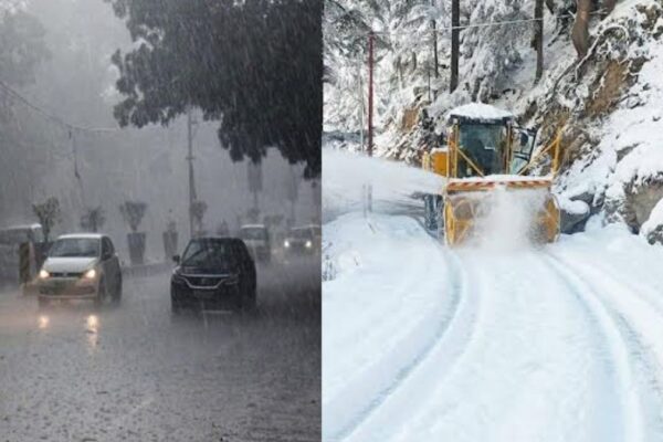 Rain and snowfall alert has been issued in Uttarakhand from 25 to 27 February