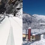 Rain and snowfall in Uttarakhand