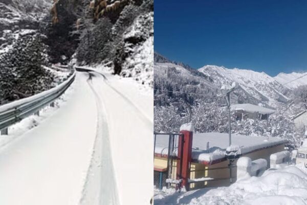 Rain and snowfall in Uttarakhand