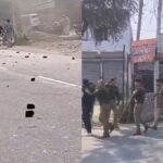 Supporters of MLA Umesh Kumar pelted stones at police in Uttarakhand