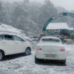 There has been rain and snowfall in Uttarakhand today