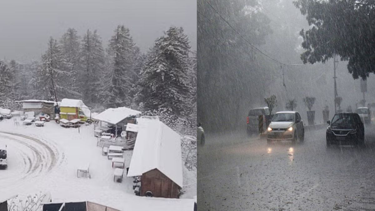 There is forecast of rain and snowfall in Uttarakhand on 16 and 17 February