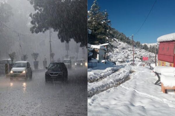 Warning of heavy rain, snowfall and hailstorm has been issued in Uttarakhand from today