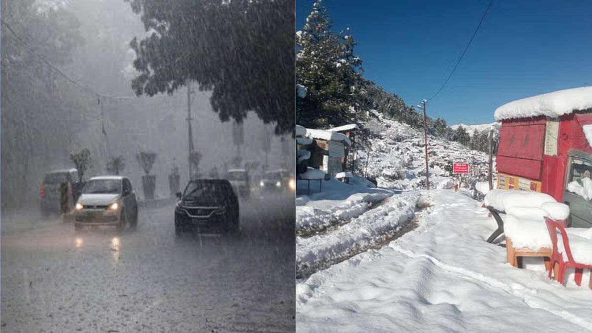 Warning of heavy rain, snowfall and hailstorm has been issued in Uttarakhand from today