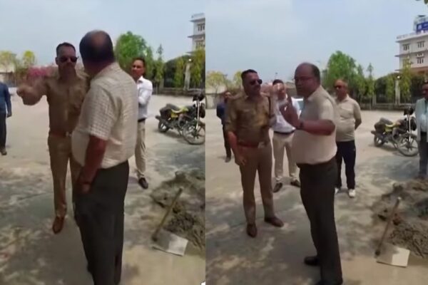 In Uttarakhand, a police SI misbehaved with the Additional Secretary