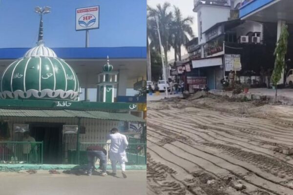 The administration demolished the tomb in Rudrapur