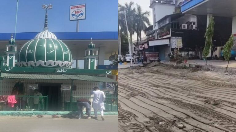 The administration demolished the tomb in Rudrapur