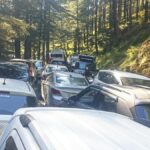 Traffic jam at Jageshwar Dham caused inconvenience to devotees
