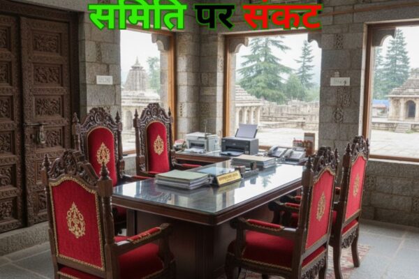 Due to the negligence of the officials, the Jageshwar Dham Temple Committee is on the verge of dissolution