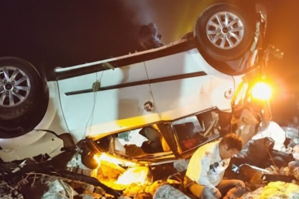 State Employees Union President Pushkar Bhaisora ​​and two teachers died in a horrific road accident in Uttarakhand.