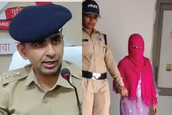 Police arrested a woman in Dehradun for conspiring to murder her lover